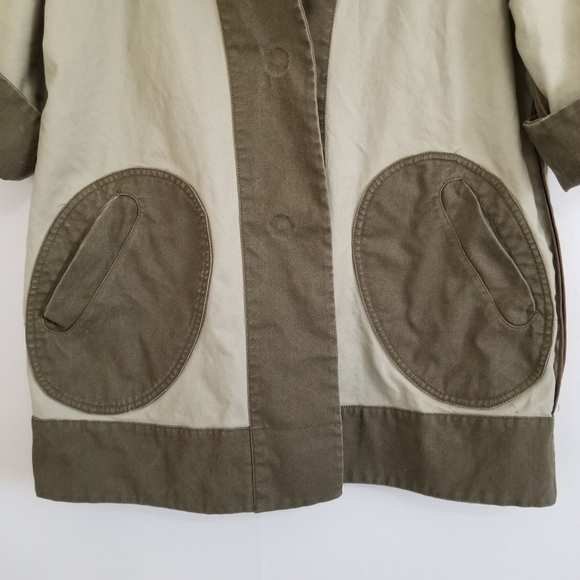 Awakening Reversible Olive Green Jacket Size Small - Picture 5 of 13